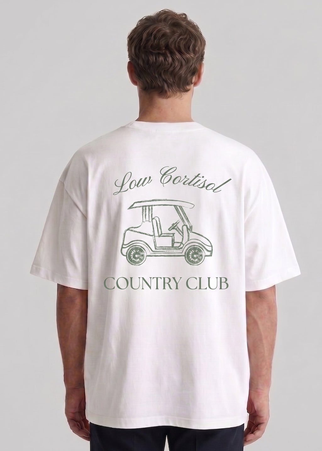 Low Cortisol Country Club Oversized T-Shirt