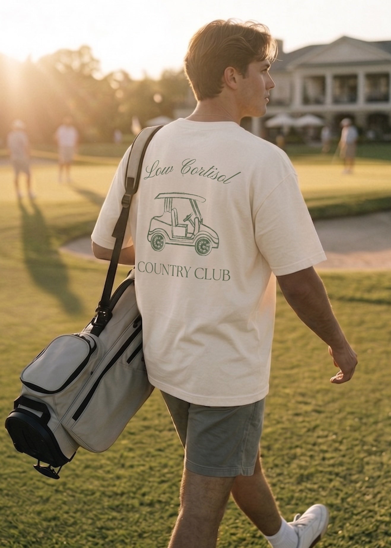 Low Cortisol Country Club Oversized T-Shirt