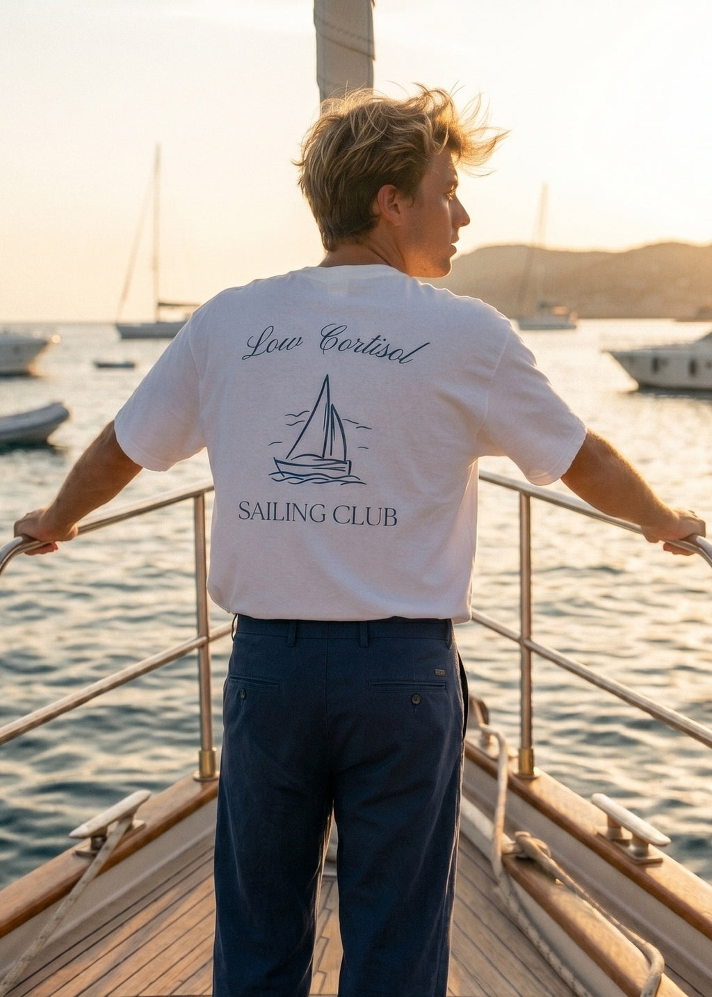 Low Cortisol Sailing Club Oversized T-Shirt