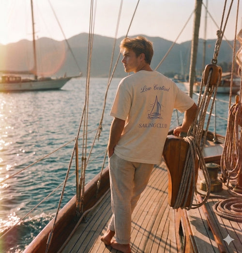Low Cortisol Sailing Club Oversized T-Shirt