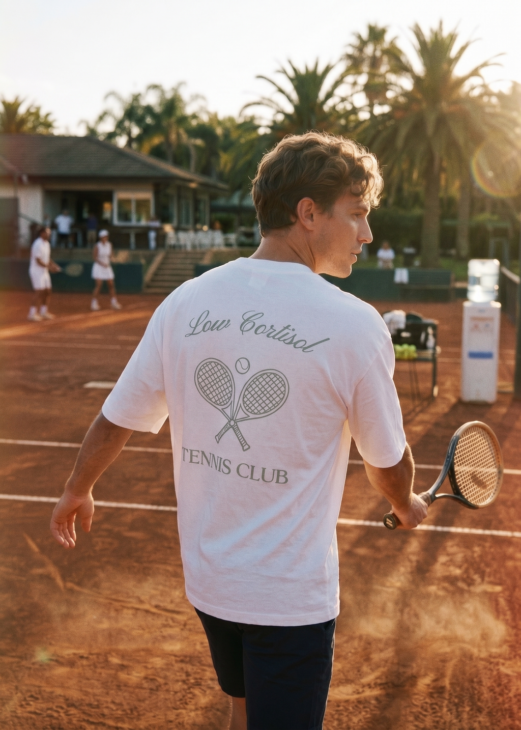 Low Cortisol Tennis Club Oversized T-Shirt