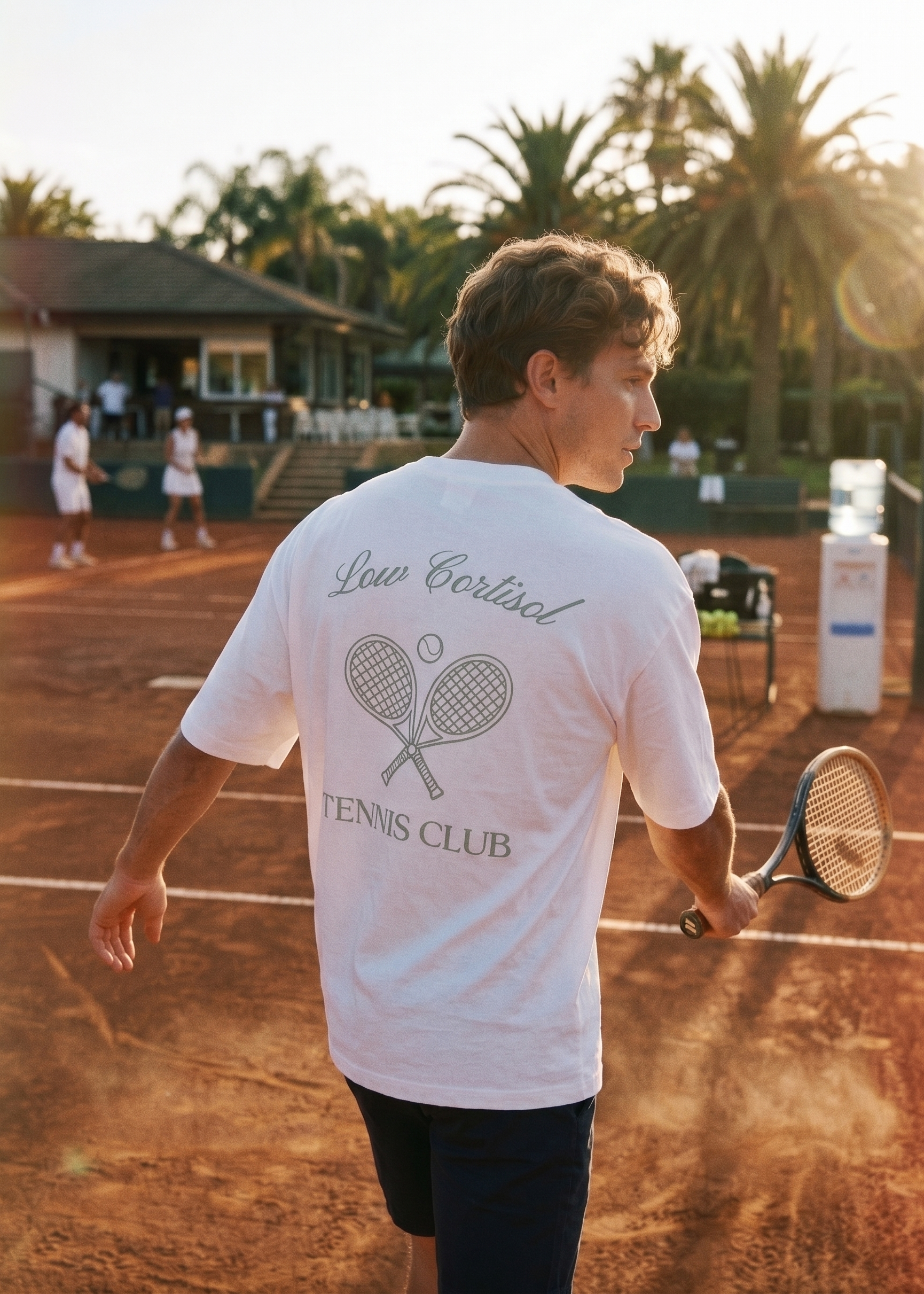 Low Cortisol Tennis Club Oversized T-Shirt